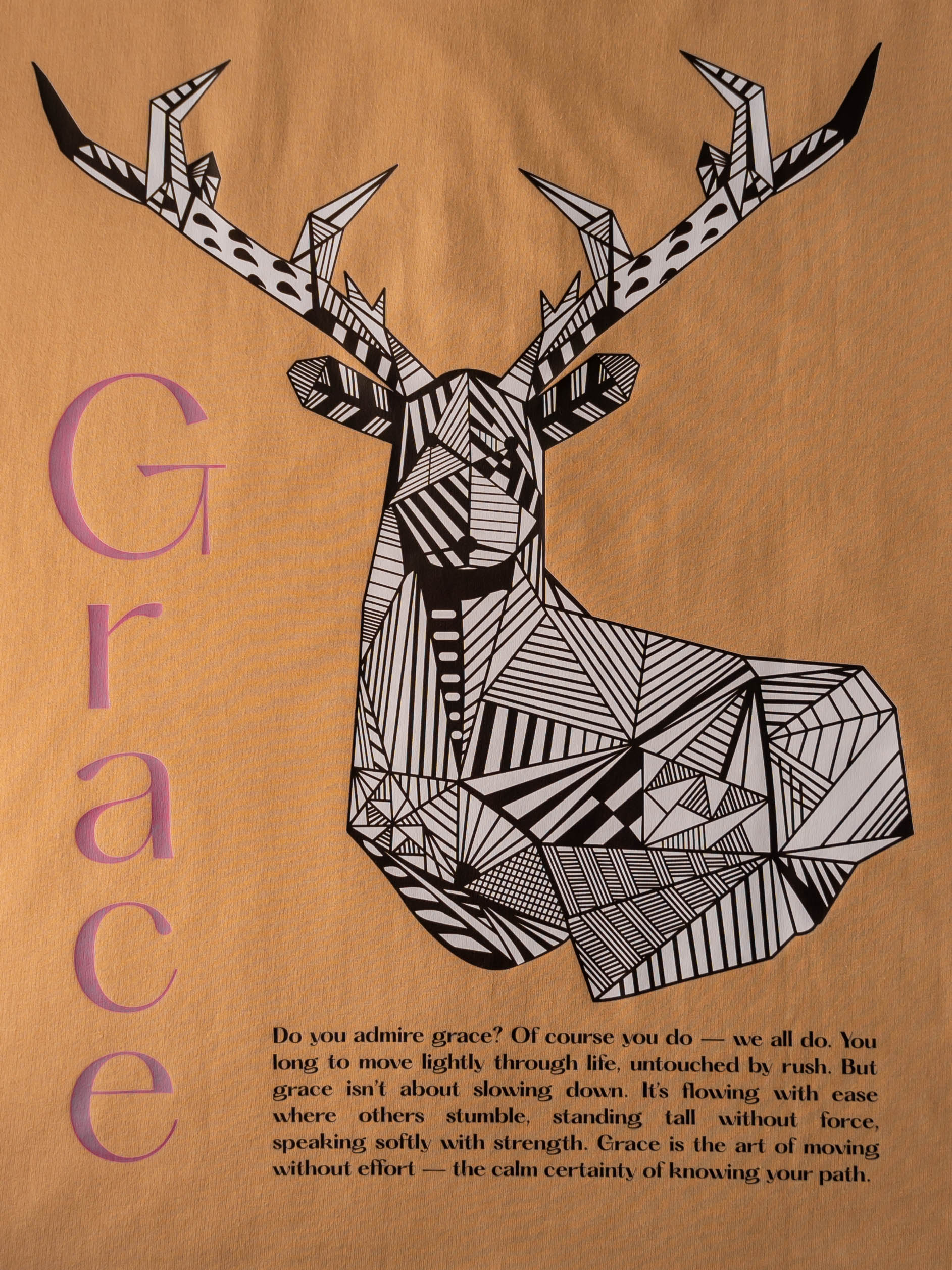 Grace Premium Designer 240 GSM T-Shirt, Rich Beige – The Garlic - The Garlic