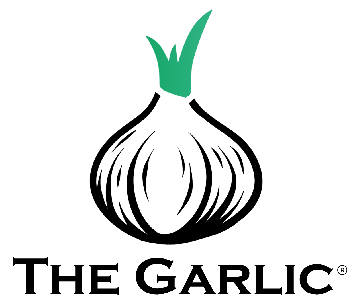 The Garlic Black Logo