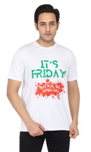 It's Friday Corporate Printed T-Shirt