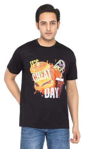 Cheat Day Gym Printed T-Shirt